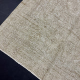6’2 x 9’2 Classic Vintage Rug Muted Sage-Gray and Brown 5655 Linda's Barn