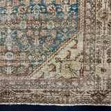 4’10 x 6’2 Classic Antique Rug Denim, Gray-Beige & Brown 5736