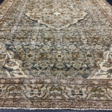 4’6 x 6’2 Classic Antique Rug Muted Blue-Black, Brown, Blue & Beige 5739