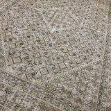 9’5 x 12’8 Classic Vintage Rug Taupe, Sea Green & Beige 5749