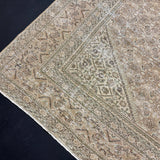 9’7 x 12’9 Classic Vintage Rug Beige, Sage Green &  Brown 5747