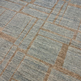 8’2 x 9’11 Moroccan Rug Blue & Beige LB42