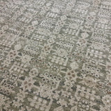 ON HOLD 9’x 12’ Distressed Silk Classic Khotan Rug Beige & Sage LB01