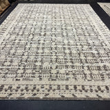 10’ x 14’ Distressed Silk Classic Khotan Rug Stone Beige, Gray & Brown LB04