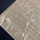 8’10 x 12’3 Classic Vintage Rug Muted Gray-Beige, Denim & Sea Foam Green 5756