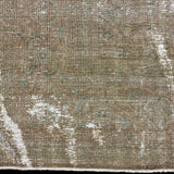 8’10 x 12’3 Classic Vintage Rug Muted Gray-Beige, Denim & Sea Foam Green 5756