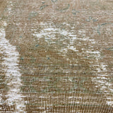 8’10 x 12’3 Classic Vintage Rug Muted Gray-Beige, Denim & Sea Foam Green 5756