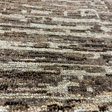 9’5 x 12’ Moroccan Style Rug Pure Silk and Organic Wool Browns, Beige & Gray MK488