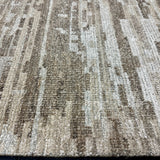 9’1 x 11’11  Moroccan Style Rug Pure Silk and Organic Wool Muted Beige, Brown & Gray MK452 Linda's Barn