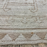 3’ x 12’2 Vintage Herki Runner Cream & Light  Brown 5520