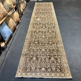 3’4 x 14’1 Classic Vintage Runner Brown Beige & Clay 5507