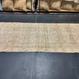 3’2 x 9’9 Classic Vintage Runner Muted B Cappuccino, Blush, Green & Blue 5590