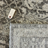 9’1 x 12’1 Persian Style Rug Pure Distressed Silk, Organic Wool + Allo Muted Clay, Beige & Gray LB20