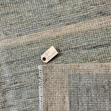 10’4 x 12’11 Moroccan Style Rug Pure Soft Organic Wool Sea Blue & Beige LB41 Linda's Barn