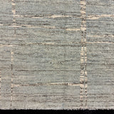 9’2 x 11’11 Moroccan Style Rug Pure Soft Organic Wool Sea Foam, Gray & Beige LB40
