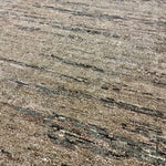 9’3 x 11’11  Moroccan Style Rug Pure Silk and Organic Wool Muted Cognac & Tabacco Brown LB05 Linda's Barn
