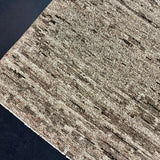 9’5 x 12’1 Moroccan Style Rug Pure Silk and Organic Wool Muted Dark Taupe, Brown & Gray LB06 Linda's Barn