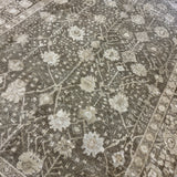 8’11 x 12’3 Silk & Wool Oushak Rug, Clay, Sage, Taupe, Cream + Stone LB28