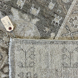 8’11 x 12’3 Silk & Wool Oushak Rug, Clay, Sage, Taupe, Cream + Stone LB28