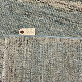 8’2 x 9’10 Moroccan Style Rug Pure Soft Organic Wool Denim Blue & Ivroy LB34