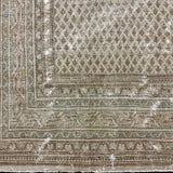 9’ x 11’  Classic Vintage Rug Muted Beige, Bronze & Sea Blue 5772 Linda's Barn
