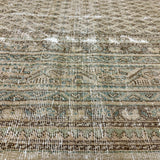 9’ x 11’  Classic Vintage Rug Muted Beige, Bronze & Sea Blue 5772 Linda's Barn