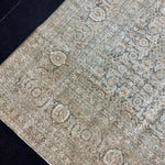 10’5 x 13’1 Classic Antique Rug Muted  Gray-Beige, Denim, Teal & Camel 5778 Linda's Barn