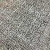10’5 x 13’1 Classic Antique Rug Muted  Gray-Beige, Denim, Teal & Camel 5778 Linda's Barn