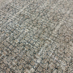 10’5 x 13’1 Classic Antique Rug Muted  Gray-Beige, Denim, Teal & Camel 5778 Linda's Barn