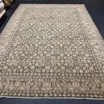 7’9 x 11’3 Classic Vintage Rug Muted Brown, Seafoam Blue &  Blush 5777 Linda's Barn