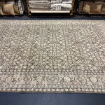7’9 x 11’3 Classic Vintage Rug Muted Brown, Seafoam Blue &  Blush 5777 Linda's Barn