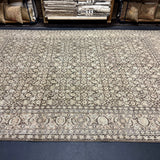 7’9 x 11’3 Classic Vintage Rug Muted Brown, Seafoam Blue &  Blush 5777 Linda's Barn