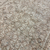 9’10 x 12’7 Classic Vintage Rug Muted Camel, Tawny Brown and Gray 5779