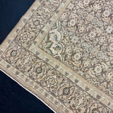 9’5 x 13’1 Classic Vintage Rug Muted Blush Beige, Brown & Sea Foam 5775