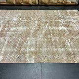 8’5 x 10’3 Classic Antique Rug Muted Gray & Red