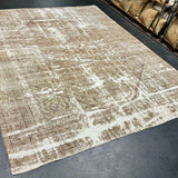 8’5 x 10’3 Classic Antique Rug Muted Gray & Red