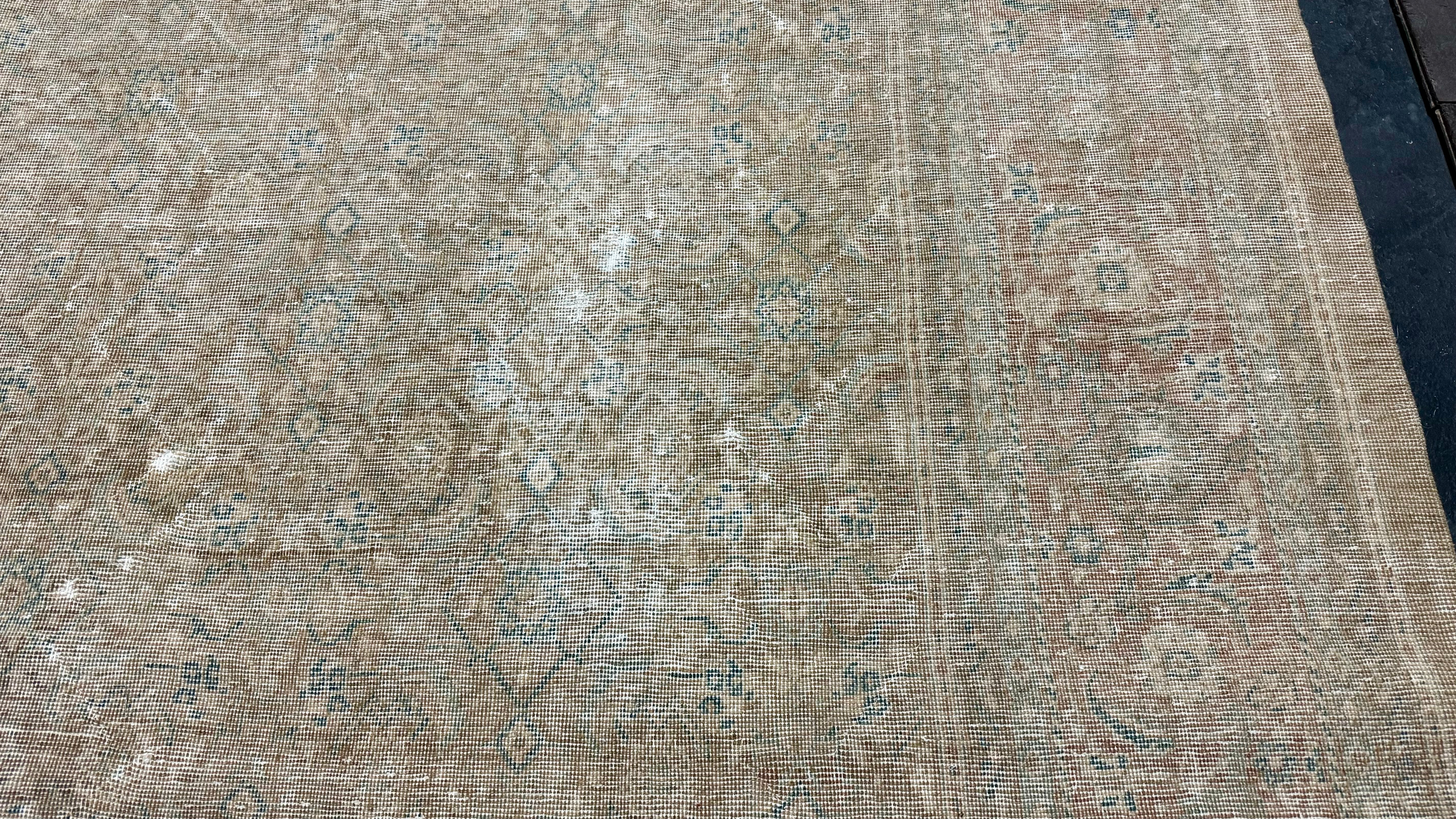 Sage Muted Rug 10’2 x 17’5 Classic Vintage Rug Muted Camel Beige, Blue & Sage '5465 ...