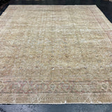 9’5 x 12’8 Classic Vintage Rug Muted Greige, Denim Blue, Sage & Wine