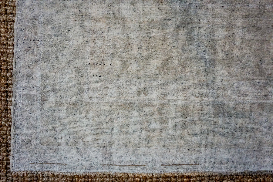 6’5 x 11’2 Taspinar Rug Muted Gray and Beige Vintage Carpet