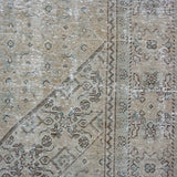 9’6 x 13’3 Classic Vintage Rug Muted Greige, Denim Blue & Graphite Carpet SB '4057