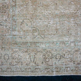 Sold 5/12*8’8 x 12’10 Classic Vintage Rug Muted Greige, Teal & Brown SB '4069