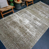 5’10 x 13’ Classic Antique Rug Gray, Brown, White, Olive Carpet SB '4046