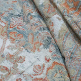 10’ x 14’3 Classic Antique Rug Muted Denim Blue & Apricot SB '4130
