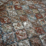 12’8 x 17’1 Classic Antique Rug Muted Wine, Blue, Green + Gray '4233