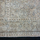 9’6 x 13’7 Classic Antique Rug Muted Gray, Cappuccino + Steel Blue SB