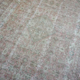 9’5 x 12’6 Classic Antique Carpet Muted Rose, Beige + Brown SB