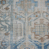 3’9 x 6’3 Classic Vintage Rug Muted Ivory, Camel + Blue SB