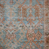 3’ x 13’ Persian Malayer Runner Blue, Terra Cotta & Brown '2798