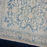 5’ x 9’11 Classic Antique Gallery Rug Muted Denim Blue, Ivory + Camel SB '4423