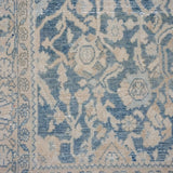 5’ x 9’11 Classic Antique Gallery Rug Muted Denim Blue, Ivory + Camel SB '4423